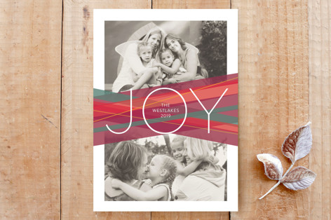 Modern Plaid Custom Stationery