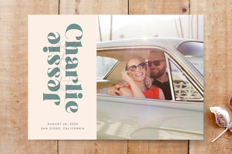 Mirrored Names Custom Stationery