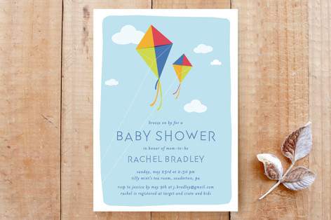 Baby Kites Custom Stationery