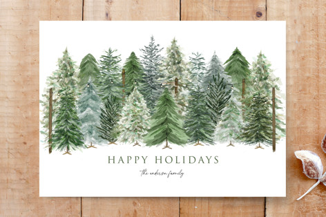 Holiday Tree Lot Custom Stationery