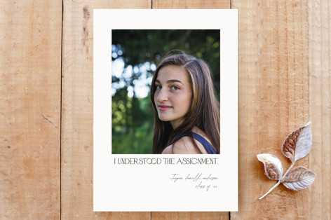 Assignment Custom Stationery