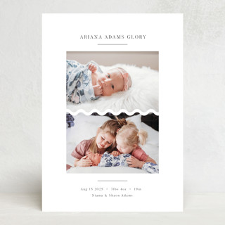 Wavy Line Custom Stationery