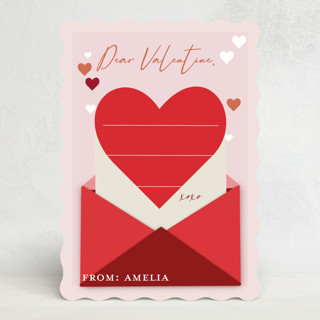 Blank Write 2 The Heart Custom Stationery