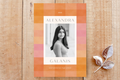 Citrus Checkers Custom Stationery