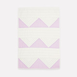 Small Triangle Quilt Throw - Lilac Quilts and Bedspreads
