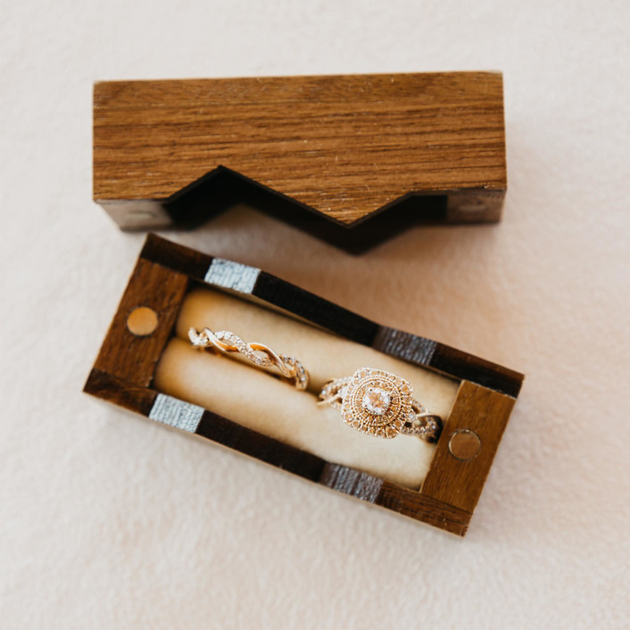 Wood Ring Box Mountain Design Ring boxes by Jordan Perry Minted