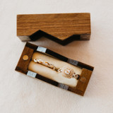 Wood Ring Box Mountain Design Ring boxes