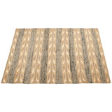 Uneven Arrows Handwoven Jute Cotton Wool Blend Earthy Rug Area Rugs