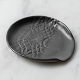 Lace Spoon Rest - Gunmetal Serving Accessories