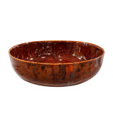 Tortoiseshell Serving Bowl - Cognac 9.5" Serving Bowls
