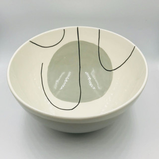SMALL GRAY SALAD BOWL Serving Bowls