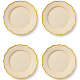 Giovanna 10.5'' Dinner Plate Set of 4 Plates