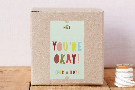 Nonchalant Valentine Stickers