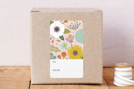 Trellis Gift Label Stickers