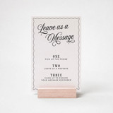 Leave Us a Message Audio Guestbook Wedding Sign Wedding Signs