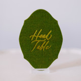 Head Table Sign - Avocado Wedding Signs