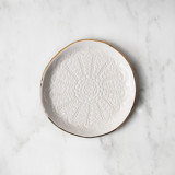 Cookie Plate in White Serving Platters and Trays