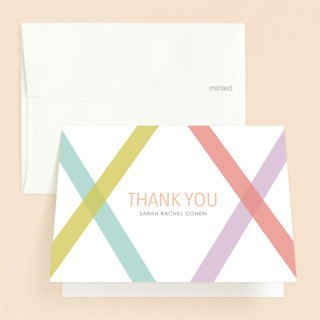 Washi Tape Mitzvah Mitzvah Thank You Cards