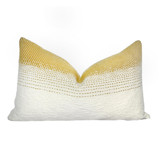 Yellow Ombre Decorative Pillow Throw Pillows