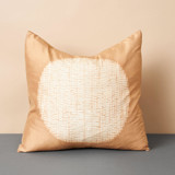 Shunya Gold Silk Pillow Throw Pillows