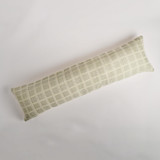 La Popa Oversized Lumbar Pillow Cover Mint & Sage Green Throw Pillows