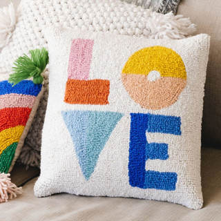 Love Hook Pillow Throw Pillows