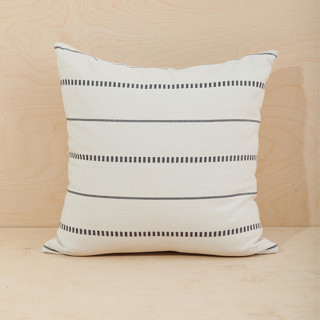 Brocade Pillow | Iron Stripe Throw Pillows