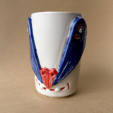 Unique handmade ceramic cup with an animal face Mugs & Teacups