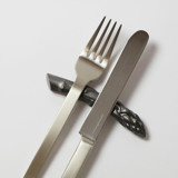 Asparagus Flatware Rest - Smoke Grey Tabletop Accessories