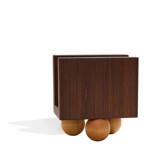 Les Trois Wooden Napkin Holder Tabletop Accessories