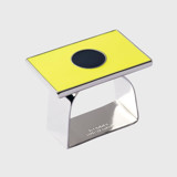 Nautical flag napkin rings, yellow, set of four Tabletop Accessories