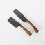 The Large Hand-Forged Knife in Walnut Kitchen Tools