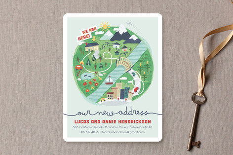 We are Here Moving Announcements