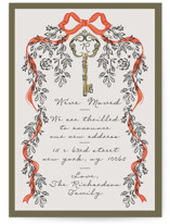 Unlocking New Beginnings Moving Announcements