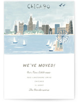 Chicago Postcard Moving Announcements