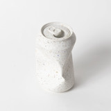 Soda Can Vase - White Terrazzo Vases