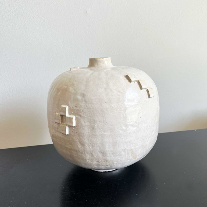 Random Checker Vase Vases by Sidney Field Minted