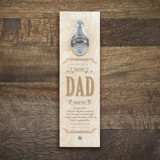 Greatest Dad Bottle Opener Wine and Bar Tools