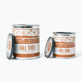 Fall Time Half Pint Soy  Candle Favors