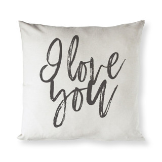 I Love You Pillow Cover Couple gifts