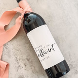 Officiant Gift Wine Label | Pairs well with Officiant Duties Couple gifts