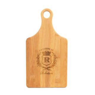Custom Engraved Wooden Paddle Bamboo Cutting Board Couple gifts