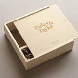 The Editor - Keepsake Ceremony Wine Box Couple gifts