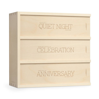 Three Nights Chic - Wedding Wine Box Couple gifts