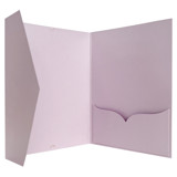 Elegant Purple Metallic Wedding Invitation Folder Covers | 5×7 Pocket Invitation Holders | Set of  10 Invitation Pockets