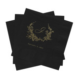 Botanical Wedding Cocktail Napkins, Pack of 200 Napkins