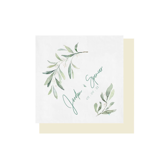 Fresh Daydream Custom Napkin Pack of 100 Napkins by Kim Stealey Minted