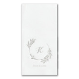 Custom Encompassed by Greenery Premium Napkin - Guest Towel - Pack of 100 Napkins