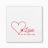 Love is in the Air Napkin, cocktail size, set of 100 Napkins