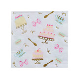 Let Them Eat Cake Large Napkins - Pack of 16 Napkins
